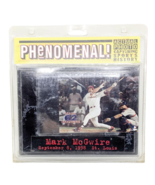 Mark McGwire St. Louis Sept. 8, 1998 Home Run 62 Actual Photo Phenomenal... - $165.82 MXN