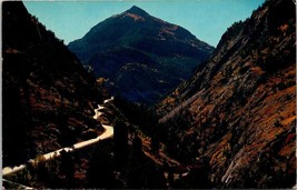 Postcard The Million Dollar Highway South of Ouray, CO Colorado Mt. Abrams - £3.18 GBP