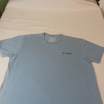 Columbia PFG Men's 2XL Short Sleeve Blue Cotton Fishing Graphic T-Shirt image 6