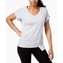 Calvin Klein Performance V-Neck Asymmetrical-Hem Top, Size XS - £19.47 GBP