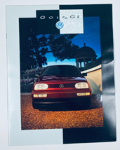 1993 Volkswagen Golf III GL Dealer Showroom Sales Brochure Guide Catalog - £9.83 GBP