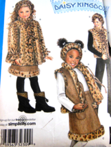 SIMPLICITY 2780 Daisy Kingdom Vest Coat Skirt Child&#39;s Size 3 4 5 6 7 8 - £5.51 GBP