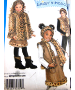 SIMPLICITY 2780 Daisy Kingdom Vest Coat Skirt Child&#39;s Size 3 4 5 6 7 8 - £5.44 GBP