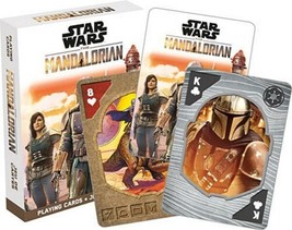 Star Wars The Mandalorian TV Series Photo Illustrated Playing Cards Deck... - £4.85 GBP