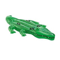 Intex Giant Gator Ride-On, 80&quot; X 45&quot;, for Ages 3+ - $32.27