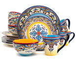 Zanzibar 16 Piece Stoneware Dinnerware Set, Service for 4 - $122.76