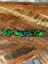 FOX Decal RC Boat Airplane Car Glider Bike Vinyl Decor Stickers Green 5 Inch - £3.94 GBP