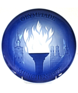 Vintage Bing &amp; Grondahl Olympic Games Munich 1972 Plate and Box  - $164.44 MXN