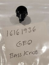 GM 16161936 Radio Bass Knob Metro Sprint - $4.48