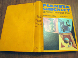 MONDADORI Pianeta Sheckley tre 3 Romanzi di spazio e tempo Robert Sheckley 1976 - £10.25 GBP
