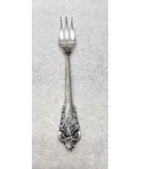 Wallace Grande Baroque Sterling Silver Cocktail Seafood Fork 5 3/8 inch 24 Grams - $49.01