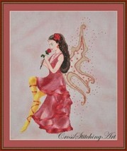 SALE!!! ROSE FAIRY by Cross Stitching Art Design - $33.65+