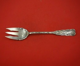 Saint Cloud by Gorham Sterling Silver Salad Serving Fork Bright-Cut 11 1/8&quot; - £402.80 GBP