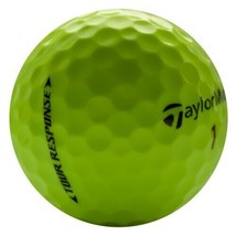 41 Mint Yellow Taylormade Tour Response Golf Balls - Free Shipping - 5A - £78.16 GBP