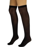 6 Pairs Women’s Over Knee Sheer Nylon Socks Stretch Fit with Reinforced Toe - $17.69 CAD