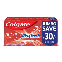 Colgate MaxFresh Toothpaste, Red Gel Paste with Menthol for Super Fresh ... - $30.62