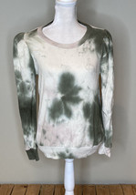 status by chenault NWOT women’s tie dye Ribbed sweater size S Green G4 - £9.73 GBP