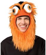 Philadelphia Flyers NHL Mascot Gritty Plush Ski Mask Costume 19&quot; L - $40.74 CAD