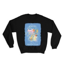 Victorian Angel : Gift Sweatshirt Vintage Retro Stars Be an Angel God Loves a He - £23.01 GBP