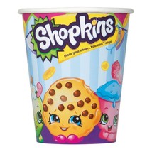 Shopkins Paper Beverage Cups Birthday Party Supplies 8 Per Package 9 oz NEW - £3.13 GBP