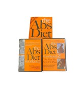 The Abs Diet Book and Workout DVD Set Weight Loss Clean Eating Zinczenko - $19.73