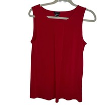 Ann Taylor Factory NWT Red Sleeveless Pleated Front Top Blouse Size Smal... - $12.46