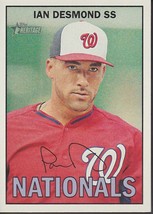 2016 Topps Heritage Ian Desmond #19 Washington Nationals Baseball Card - £1.40 GBP