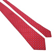 Cremieux Mens Necktie Designer Accessory Office Work Casual Dad Gift Red Blue - £14.66 GBP