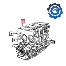 New OEM Mopar Short Block Engine for 2013 Fiat 500 1.4L i4 MultiAir 8238... - $4,205.84 CAD