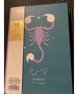  Modern Expressions Zodiac Notebook Journal  80 Lined Pages -   SCORPIO - £4.66 GBP