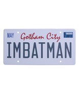 I&#39;m Batman Gotham City License Plate Tin Sign IMBATMAN Dark Knight Batmo... - £15.63 GBP