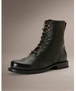 New Handmade Men&#39;s black leather ankle boots, Men&#39;s black leather dress ... - €157,98 EUR+