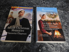 Love Inspired Vannetta Chapman lot of 2 Christian romance Paperbacks - £3.15 GBP