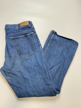 Vintage Genuine Roebucks Straight Leg Classic Dark Wash Mens Jeans Sz 38X32 - £20.09 GBP