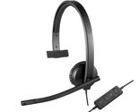 Logitech H570e Wired Headset, Mono Headphones with Noise-Cancelling Micr... - £47.73 GBP