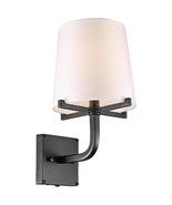 Globe Electric Valerie 1-Light Dark Bronze Modern Farmhouse Wall Sconce ... - $64.69