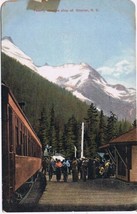 Postcard 20 Minutes Stop At Glacier British Columbia SH Baker - $9.89