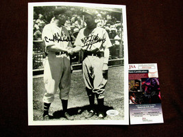 Lefty Gomez Carl Hubbell Wsc Yankees Giants Hof Baseball Vintage 8X10 Photo Jsa - £93.32 GBP