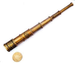 Antico telescopio marittimo marino nautico ottone pirata vintage spyglass ele... - £22.18 GBP