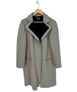 Vince Gray Wool Asymmetrical Zip Coat Women’s M - $79.19