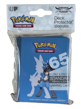 Pokemon Lucario Deck Protector Sleeves Pack of 65 Standard Size Ultra Pro - £4.35 GBP
