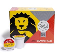 ROYAL CUP SIGNATURE COFFEE Breakfast Blend Light Roast Single-Serve Caps... - £15.01 GBP