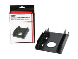 BYTECC Bracket-35225 2.5&quot; HDD/SSD Mounting Kit For 3.5&quot; Drive Bay or Enc... - £7.80 GBP