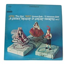 Grieg Peer Record Gynt Bizet Carmen 12 inch 33 RPM A Golden Treasury - £12.58 GBP
