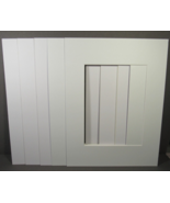 Frame Matts 5 Qty For 9&quot; x 12&quot; NEW 3 White 2 Off White Inside Opening 7.... - $7.77