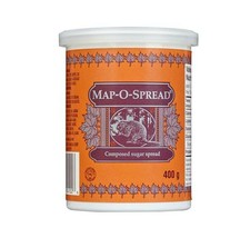 6 Map-O-Spread Sweet Composed Sugar Spread 400g Each, From Canada, Free ... - $42.57
