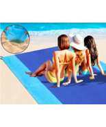 Sunemily Beach mats Beach Blanket Sandproof Oversized Beach Mat Suitable... - £9.12 GBP