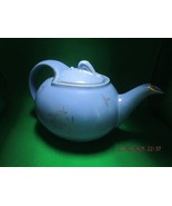 Hall USA Pottery Alladin Blue And Gold Teapot 6 X 9&quot; ^^ - $1,391.87 MXN