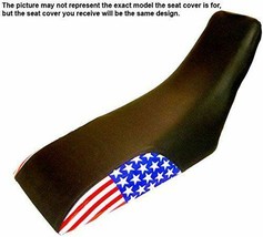 Fits Honda XR200R 84-85 US Flag Dirtbike ATV Seat Cover #9383 - £25.05 GBP