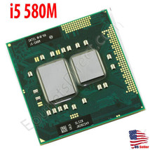 Intel i5-580M 2.66 GHz 3M Dual Core Processor Laptop Mobile CPU Socket G... - $49.99